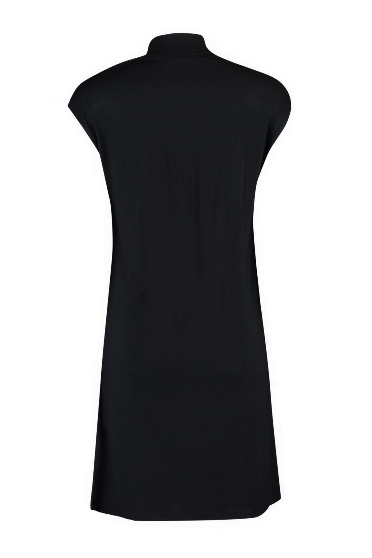 Black Turtleneck Tunic, , large image number 7
