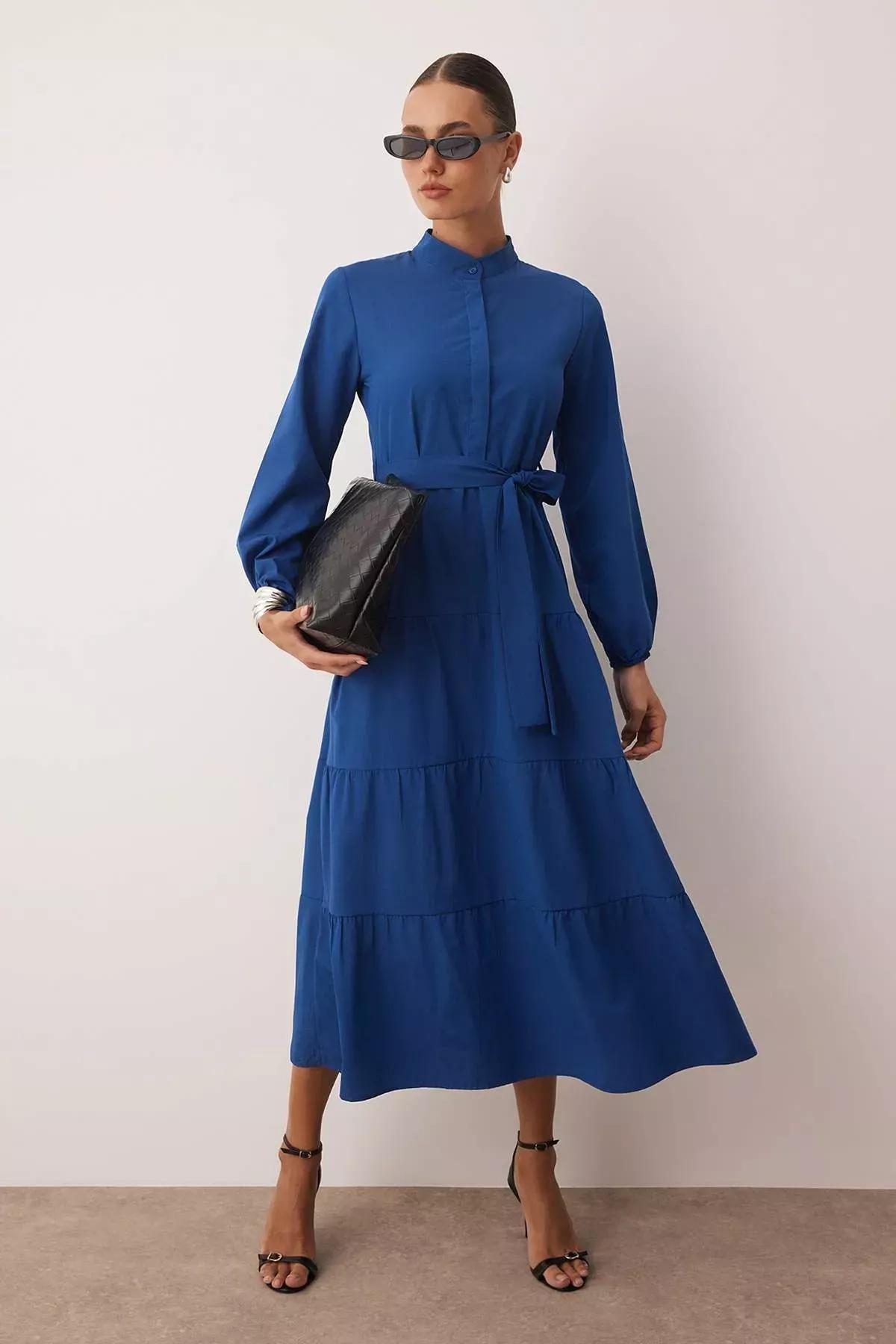 Blue Maxi Dress, , large image number 1