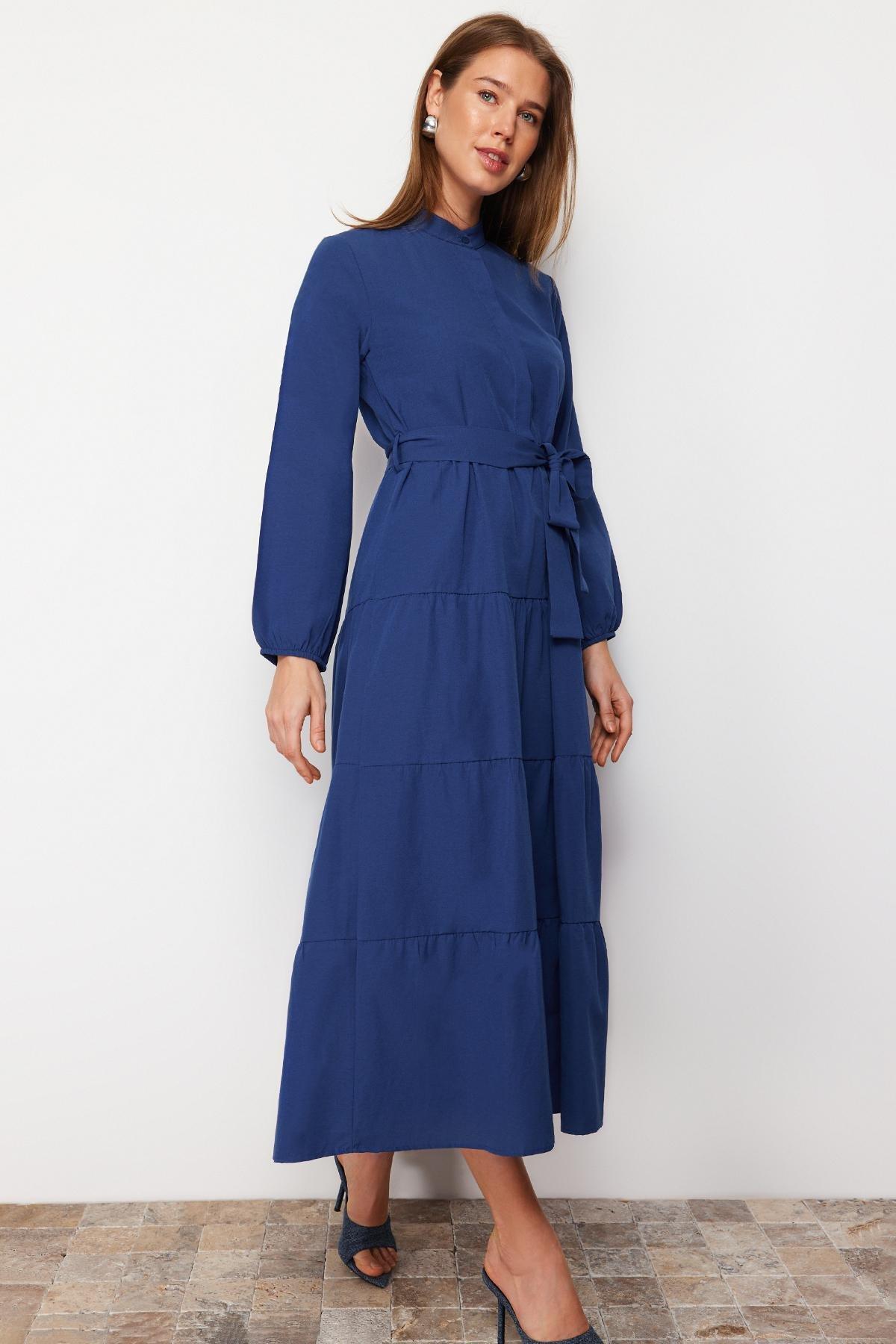 Blue Maxi Dress, , large image number 2