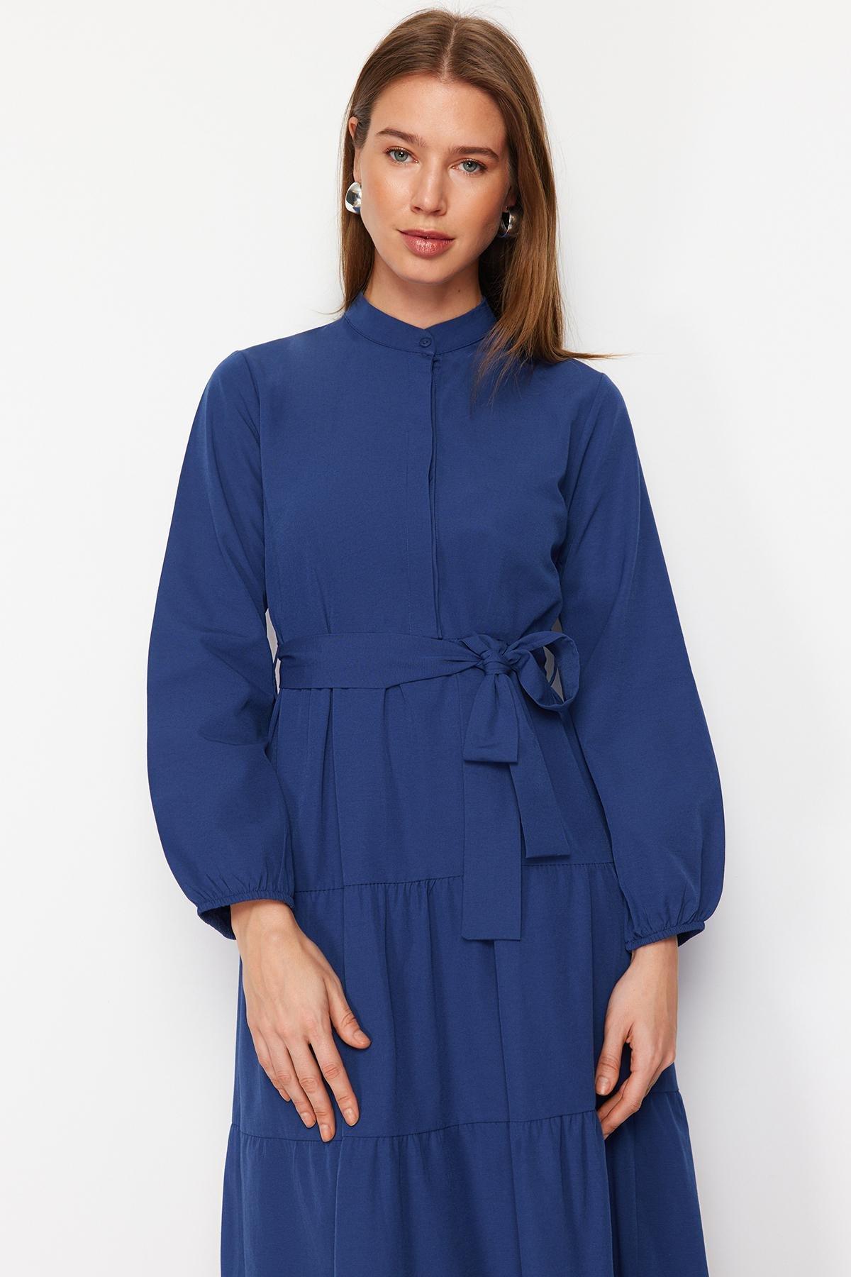Blue Maxi Dress, , large image number 5