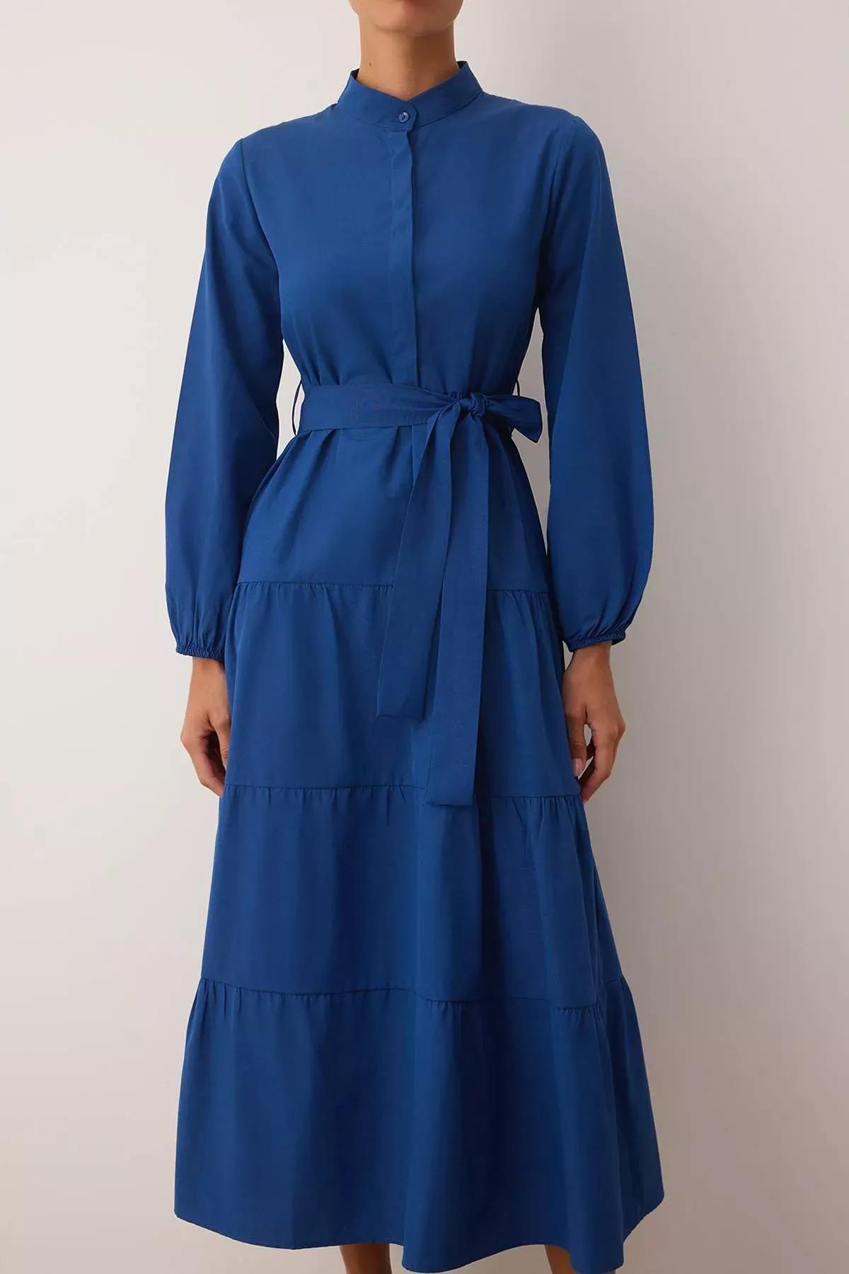 Blue Maxi Dress, , large image number 5