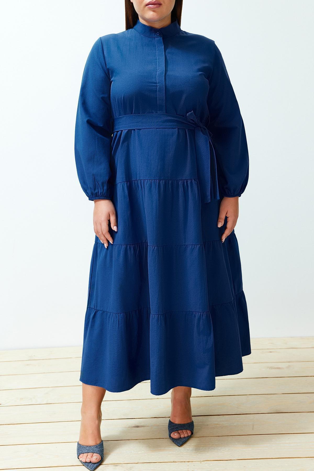 Blue Maxi Dress, , large image number 7
