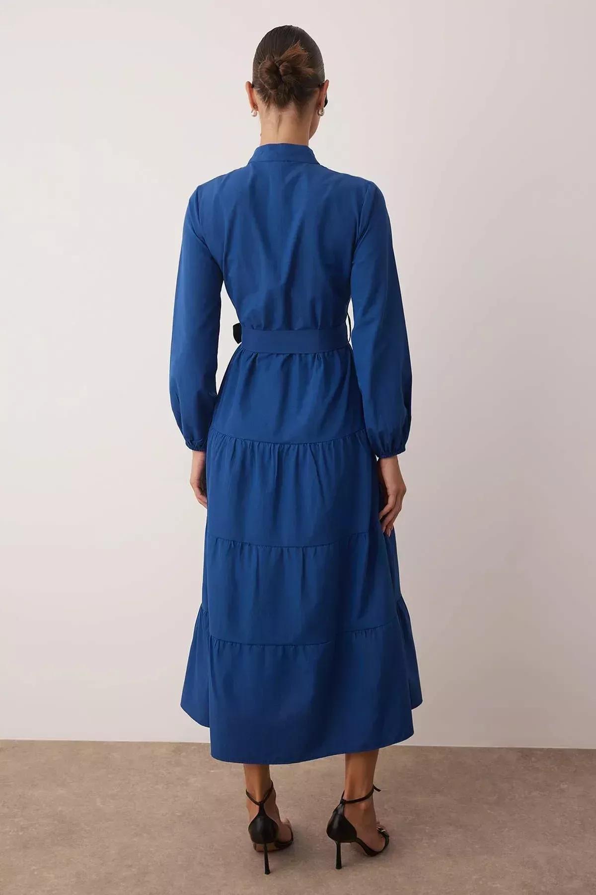 Blue Maxi Dress, , large image number 8