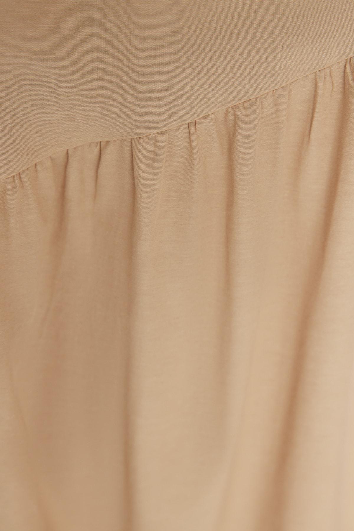 Beige A-Line Dress, , large image number 3
