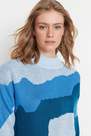 Trendyol - Blue Regular Sweater