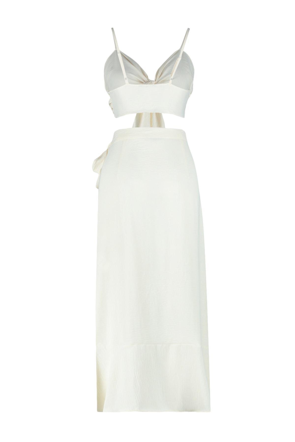 White Sweetheart Co-Ord Set, , large image number 3