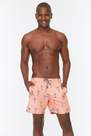 Trendyol - Pink Textured Swim Shorts