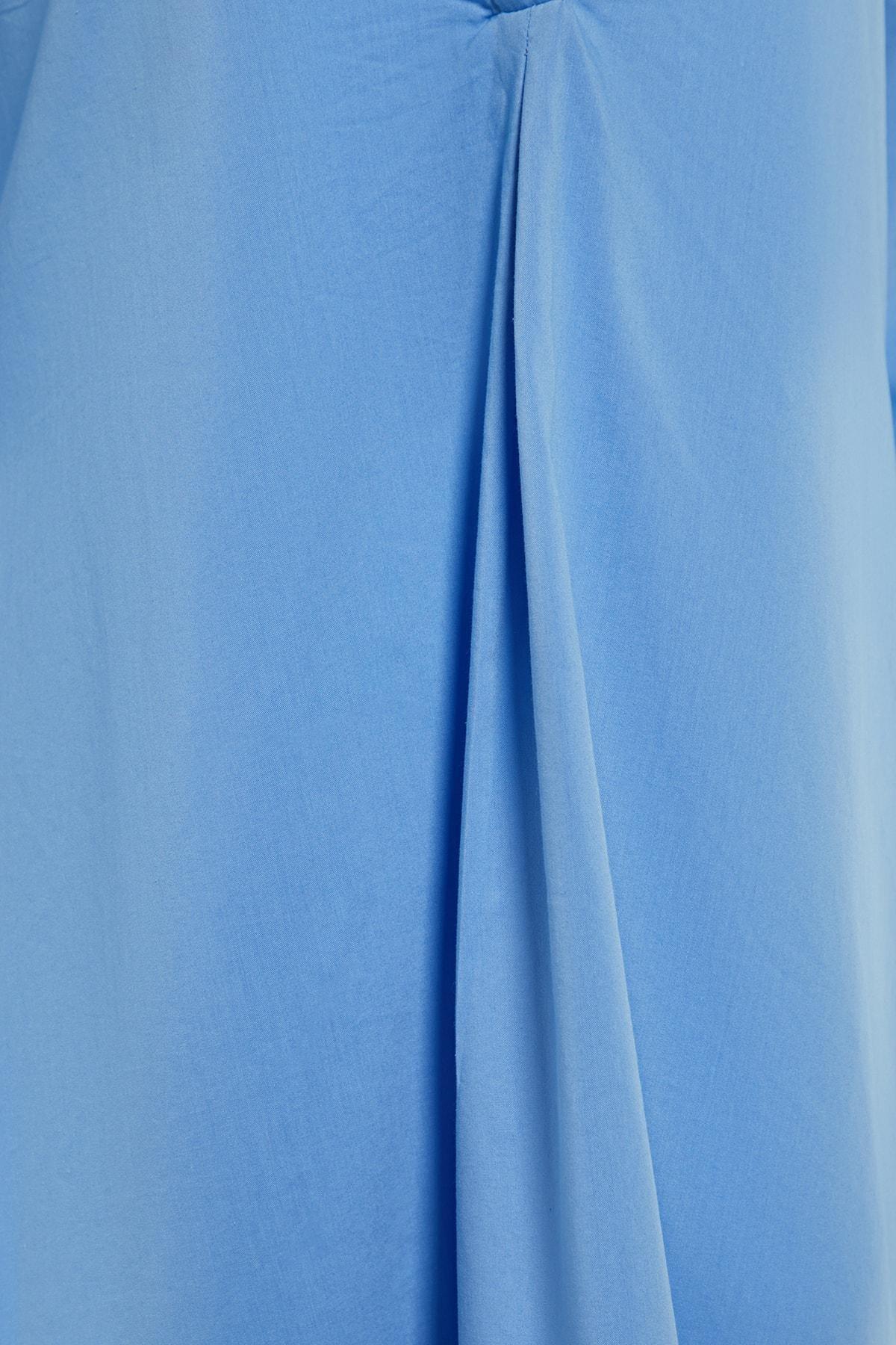 Blue Relaxed Dress, , large image number 9