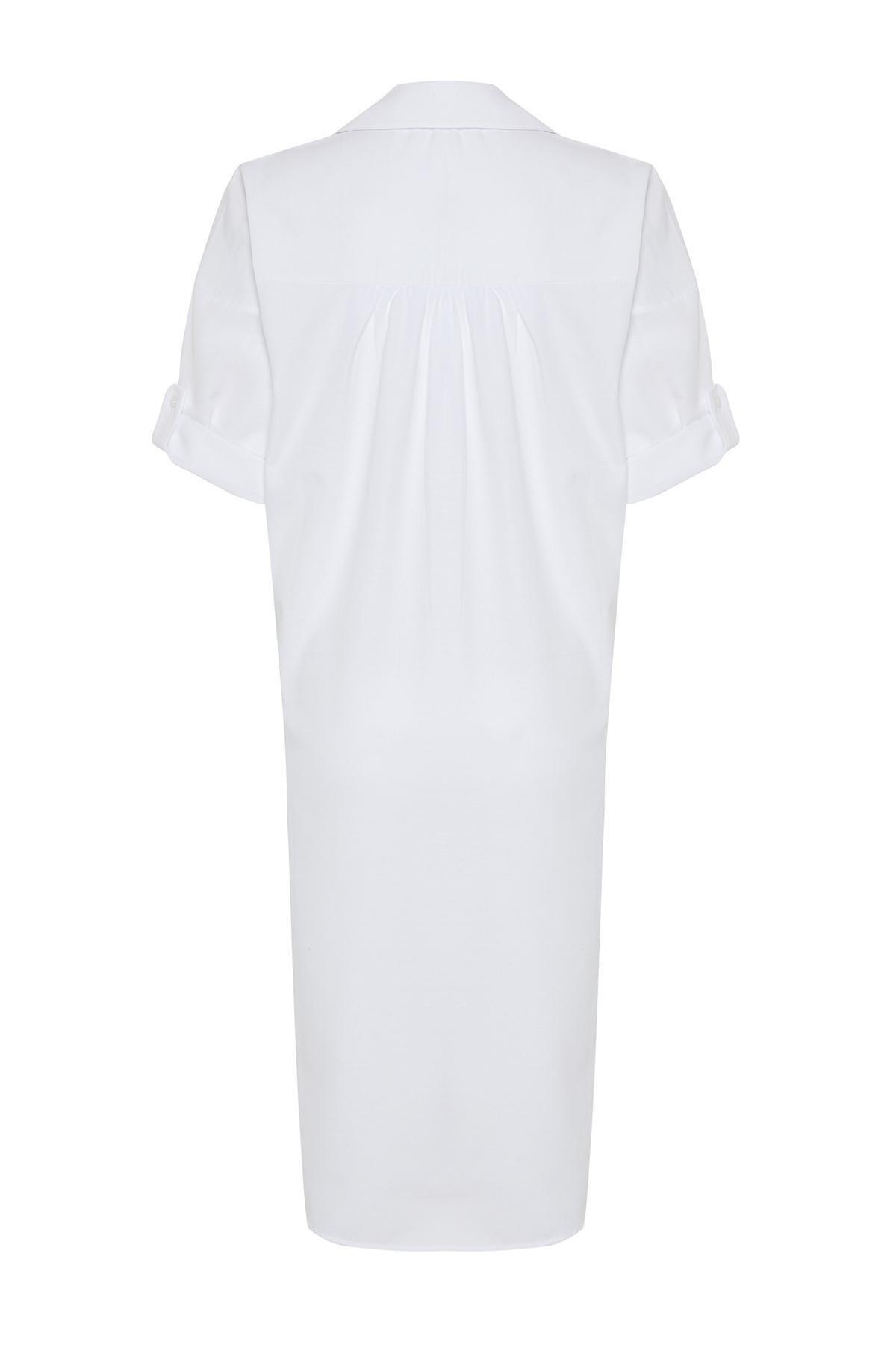 White Midi Dress, C101_4499, large image number 6