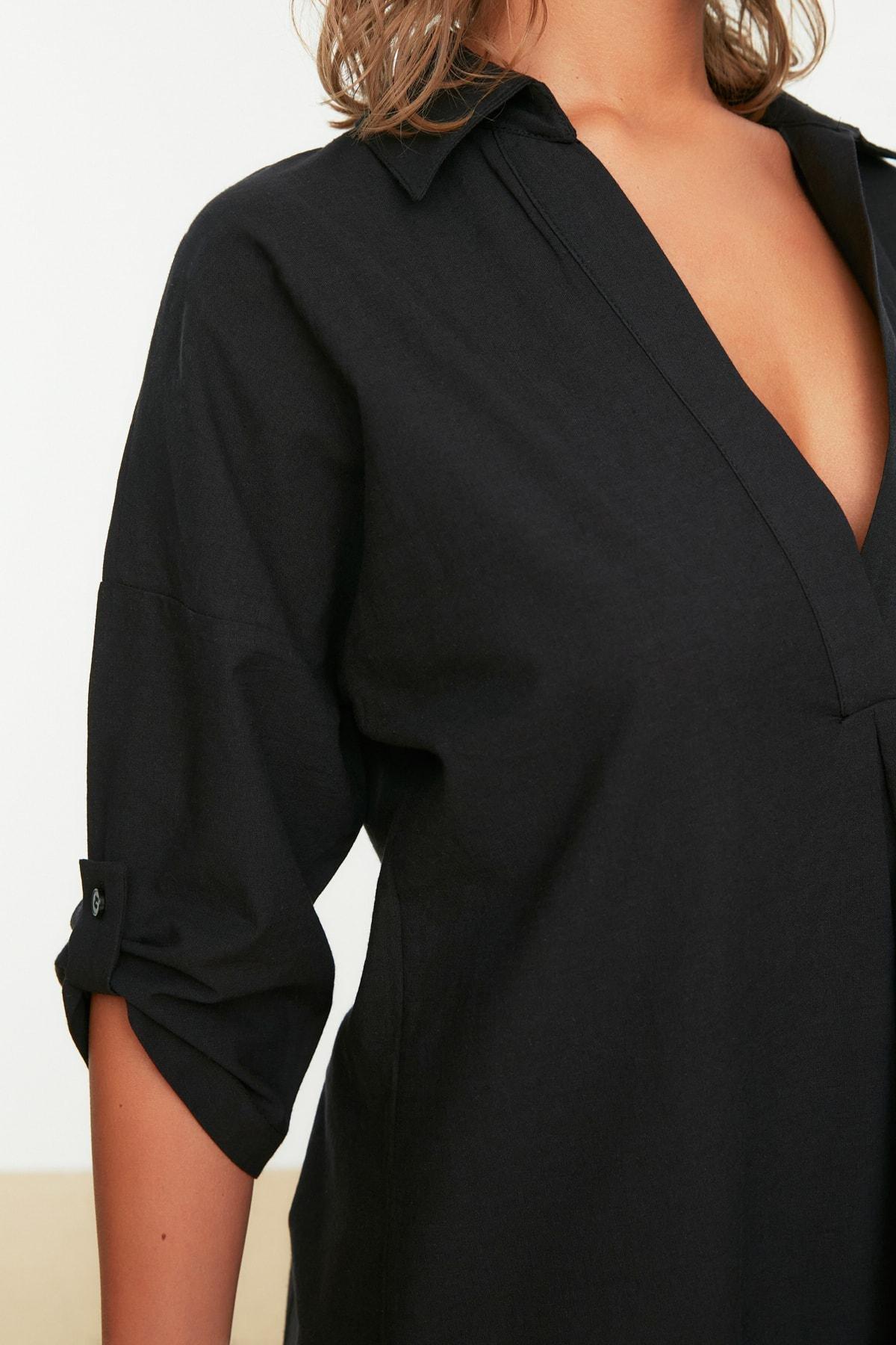 Black Midi Dress, , large image number 2
