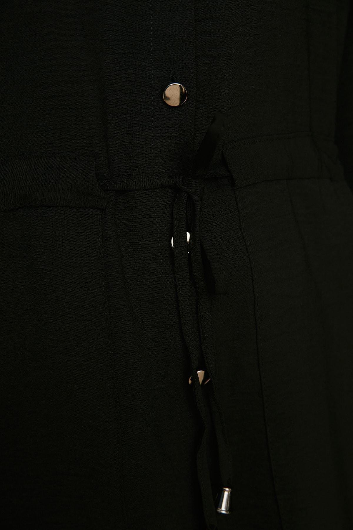 Black Crew Neck Co-Ord Set, , large image number 3