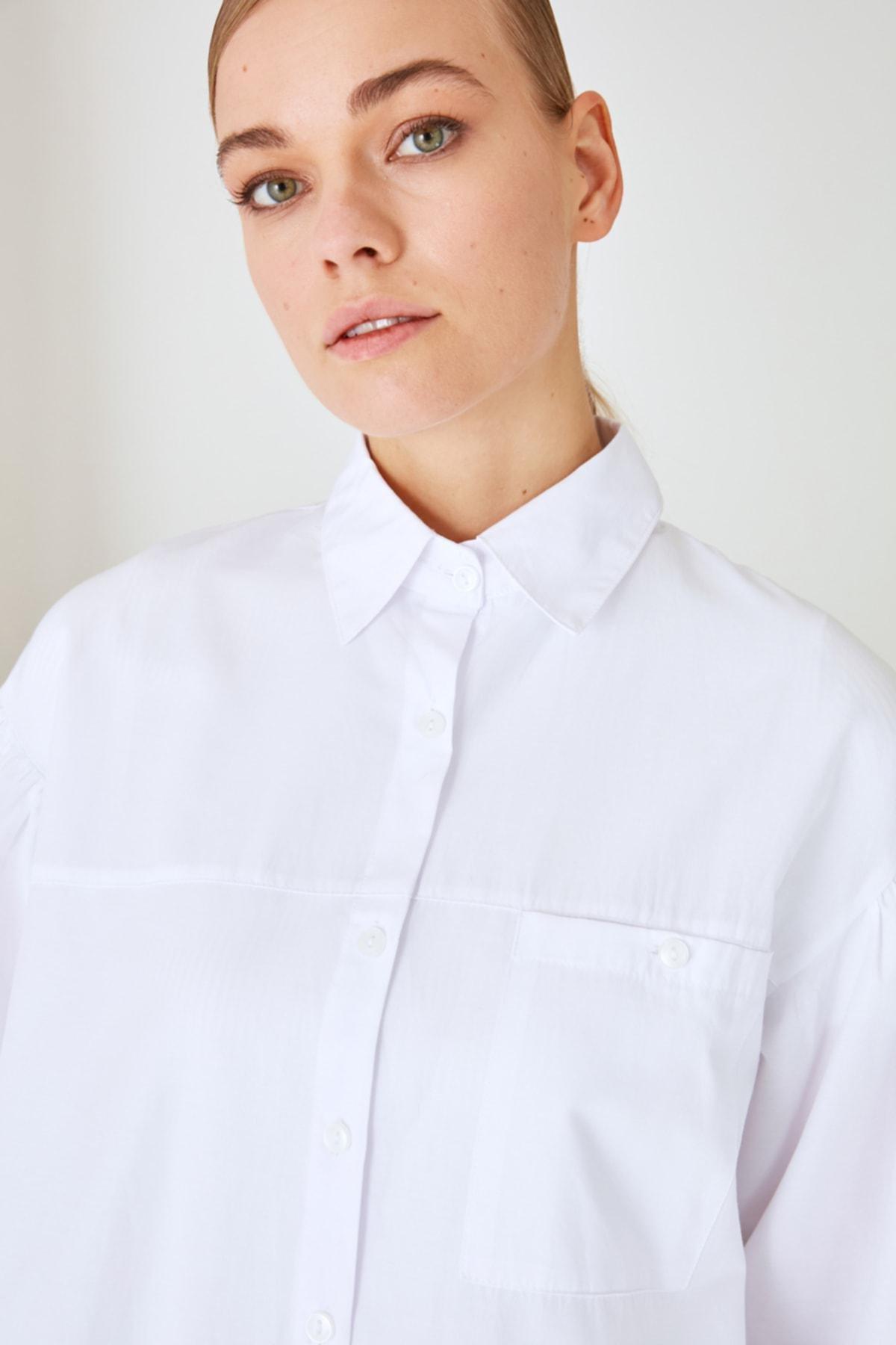 White Oversized Shirt, , large image number 2