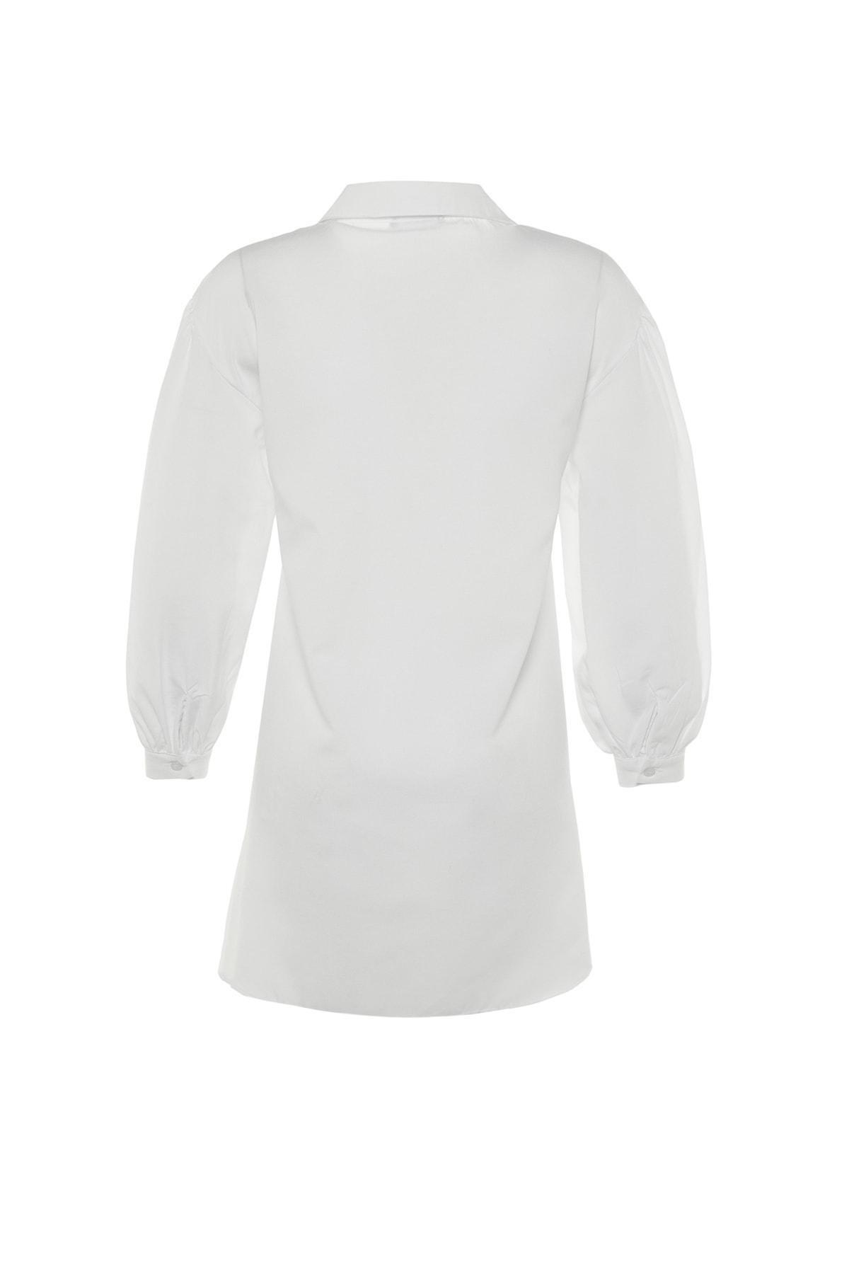 White Oversized Shirt, , large image number 6