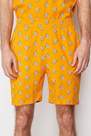 Trendyol - Orange Retro Pajama Set