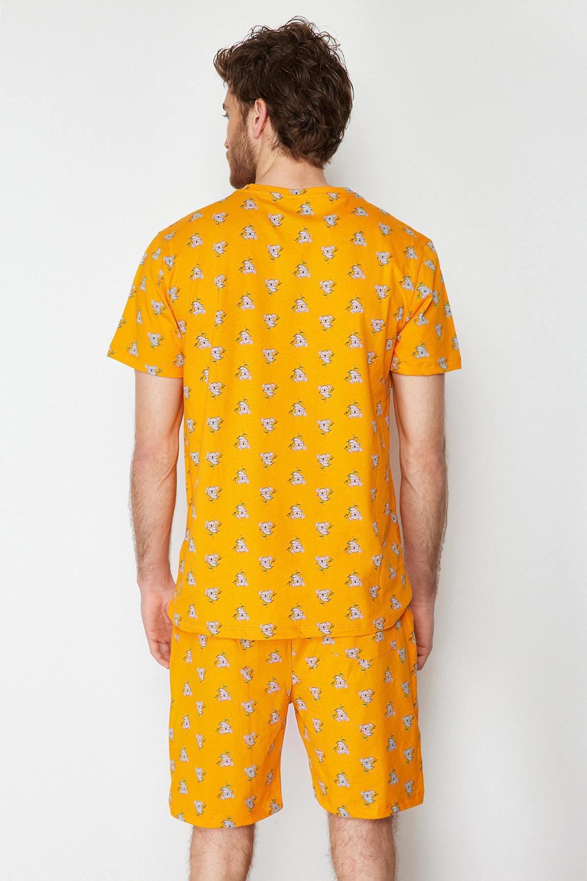 Orange Retro Pajama Set, , large image number 9