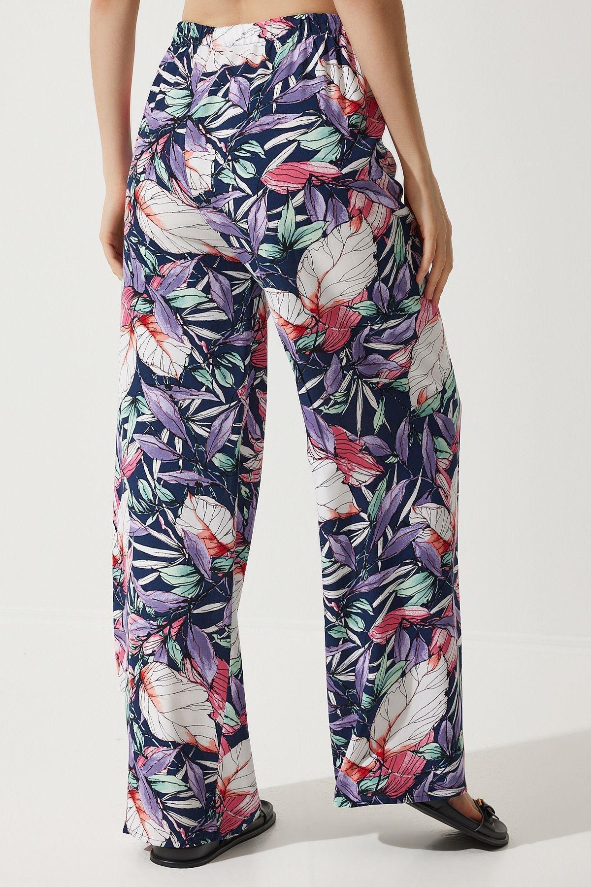 Purple Wide Leg Pants, , large image number 4
