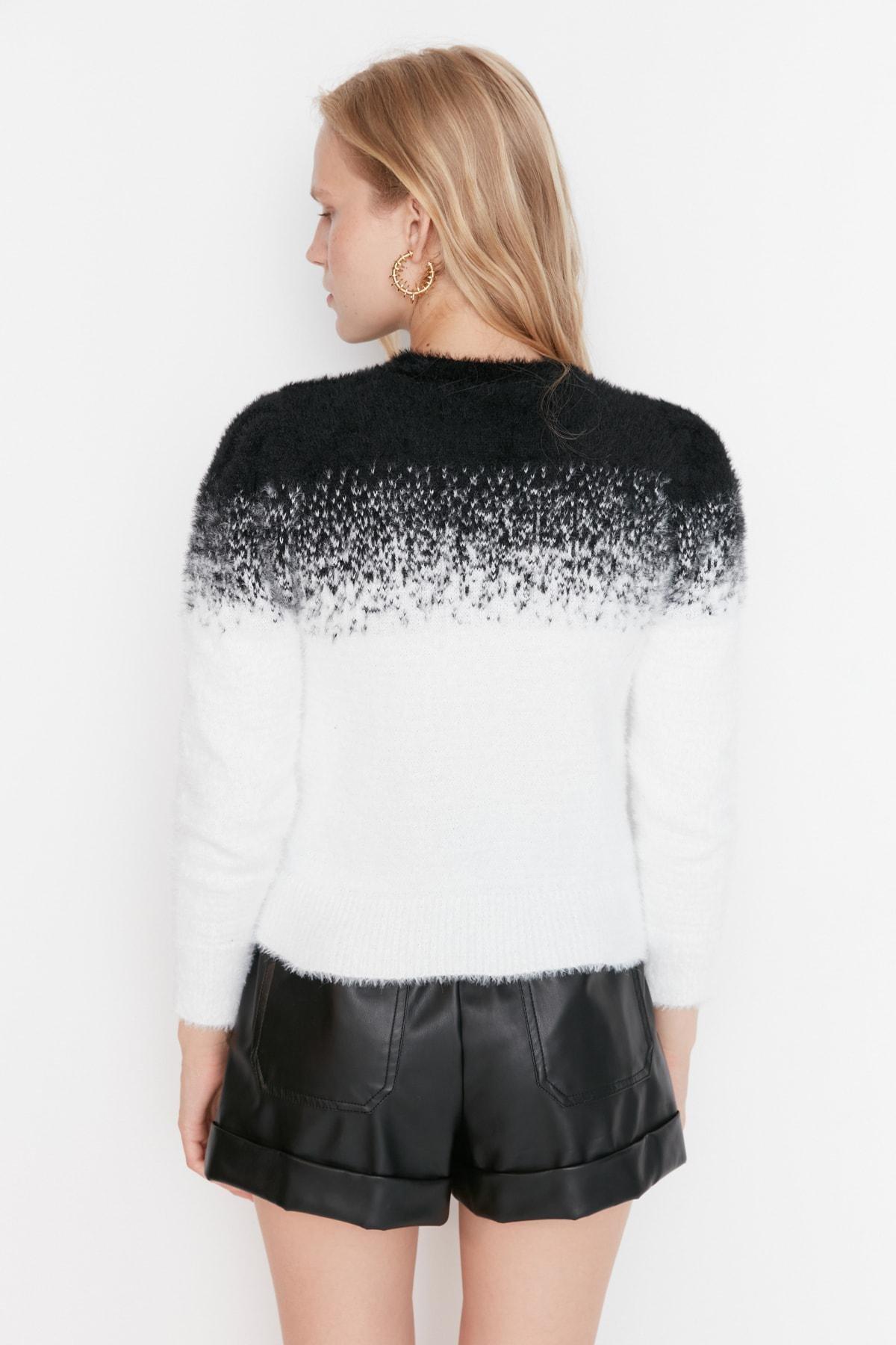 Black Crew Neck Sweater, , large image number 4