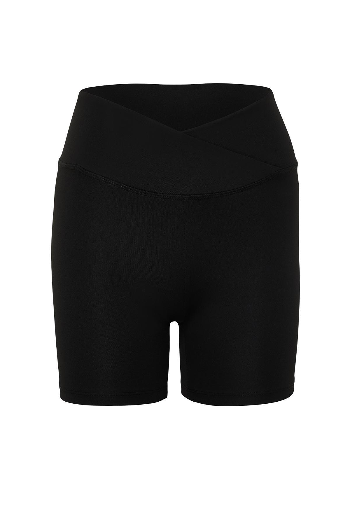 Black High Waist Biker Jackets Sports Leggings, , large image number 5