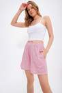 Alacati - Pink High Waist Shorts