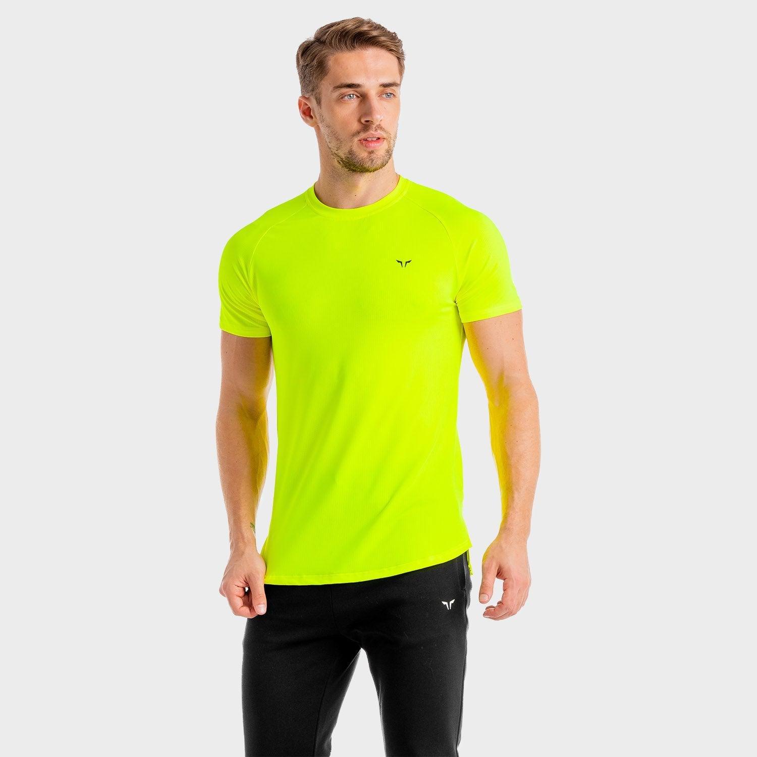 Men Core Mesh T-Shirt, Neon, , large image number 1