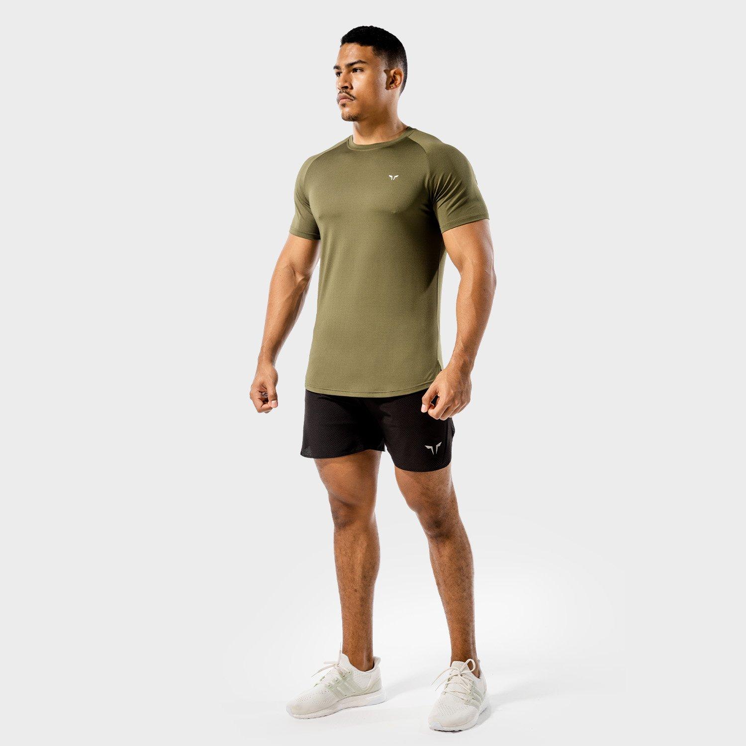 Men Core Mesh T-Shirt, Khaki, , large image number 2