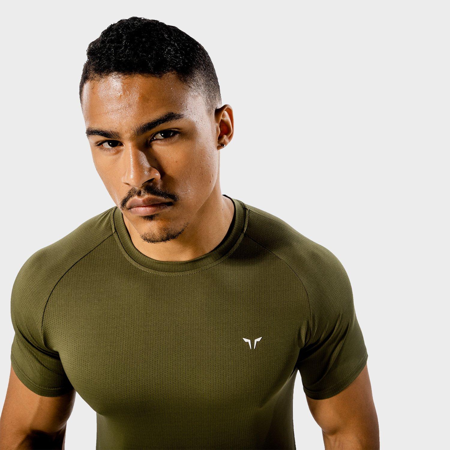 Men Core Mesh T-Shirt, Khaki, , large image number 4