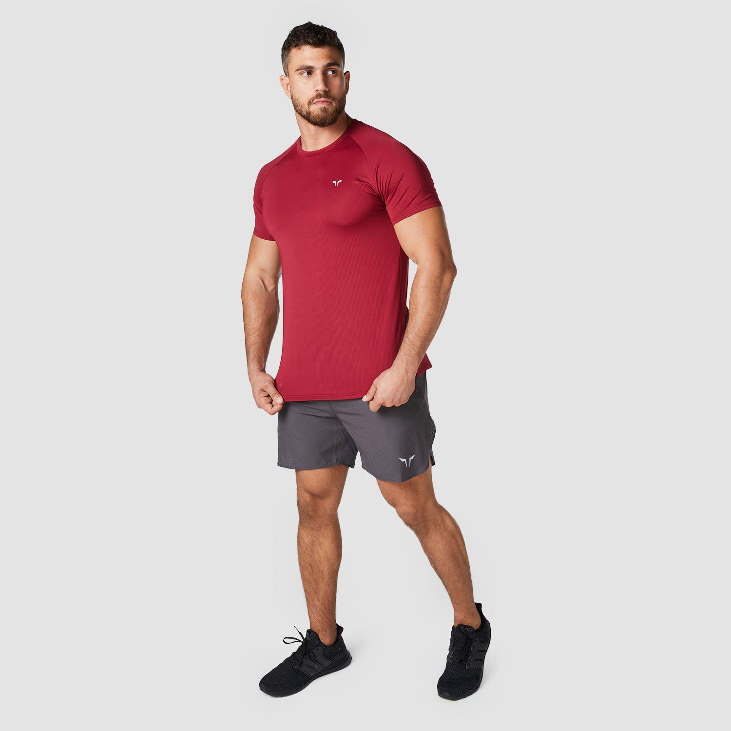 Men Core Mesh T-Shirt, Red, , large image number 0