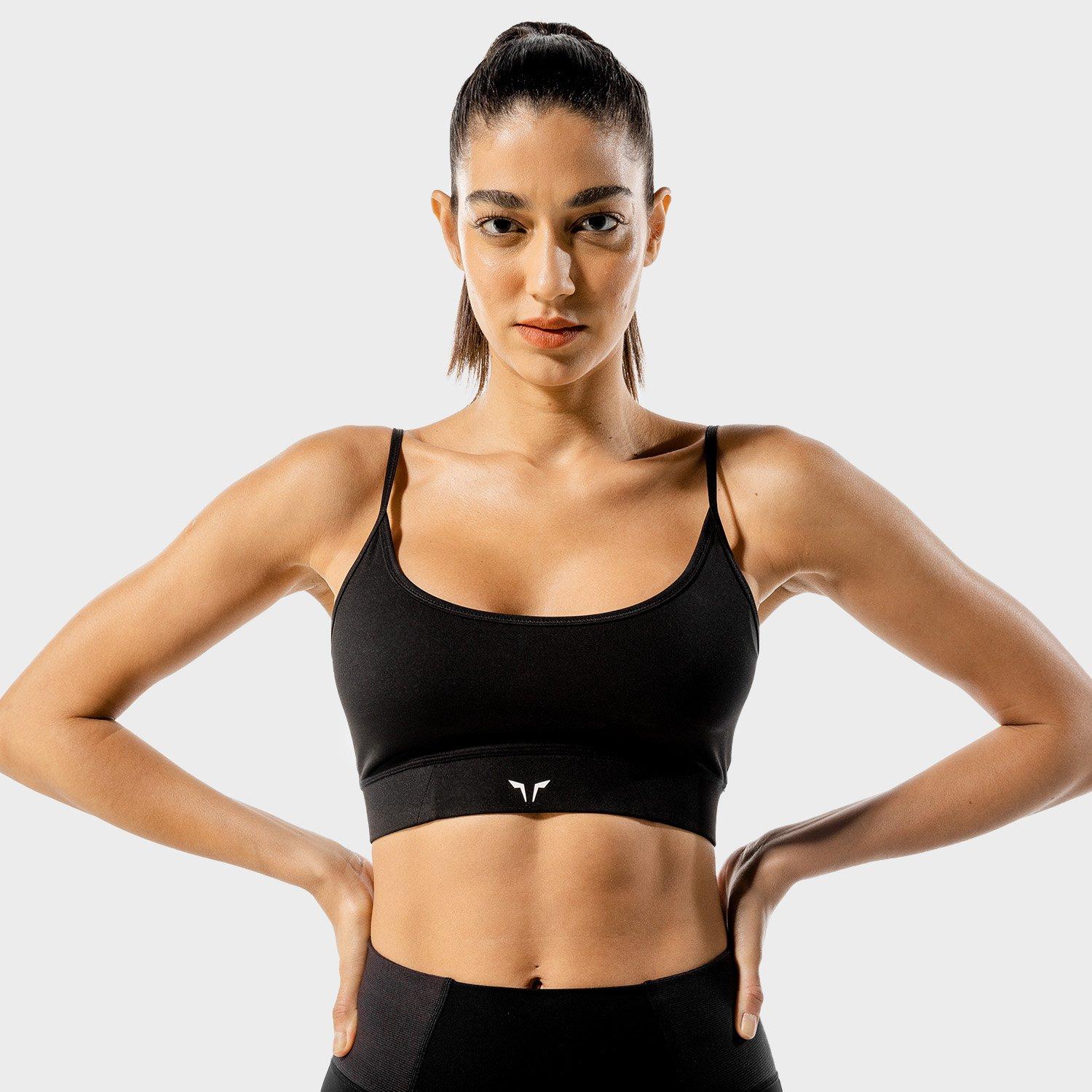 Women Core Training Bra, Black, , large image number 4