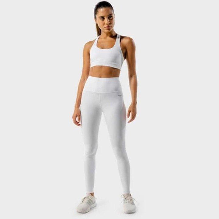 Squatwolf Women Core Agile Leggings, White