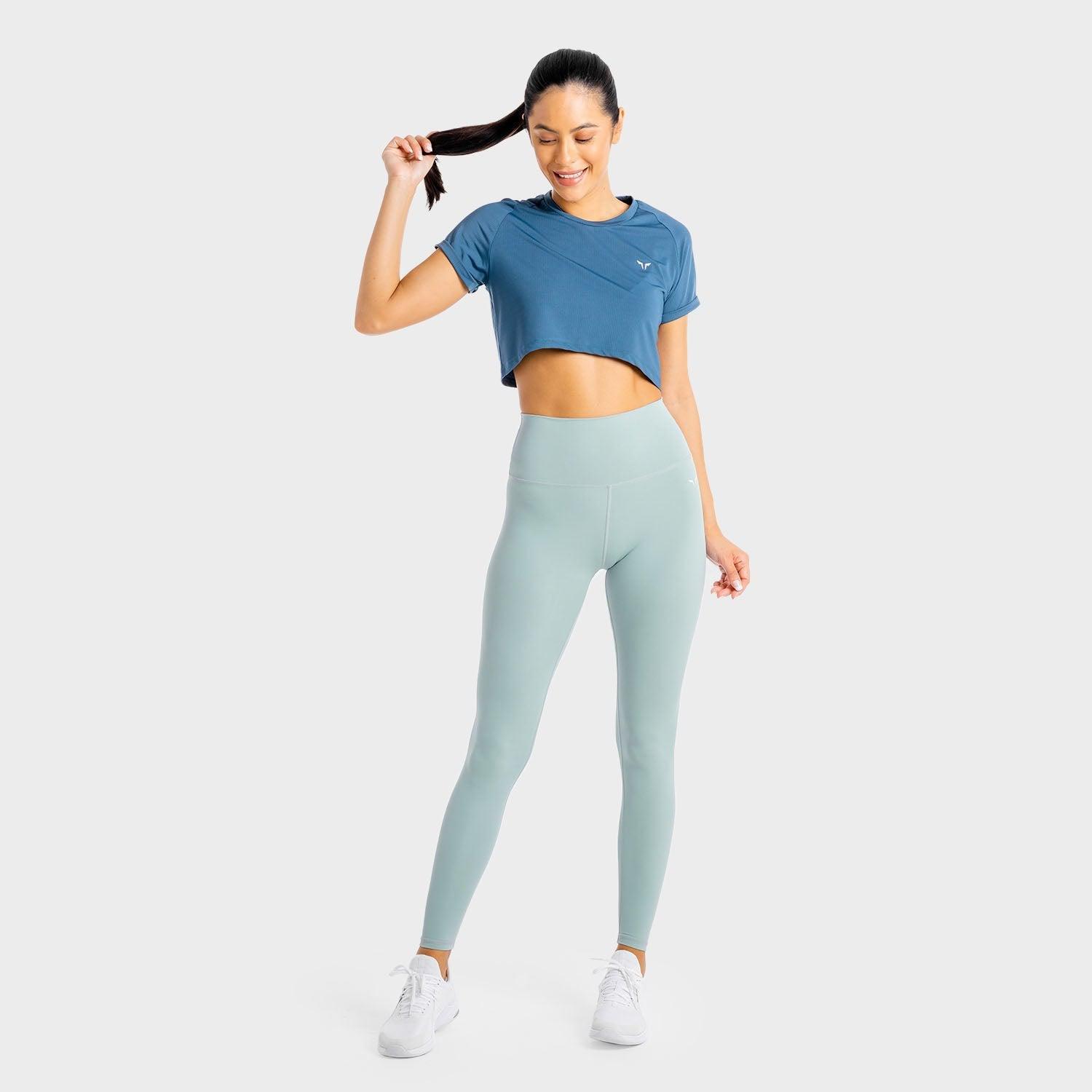 Squatwolf - Women Core Agile Leggings, Blue