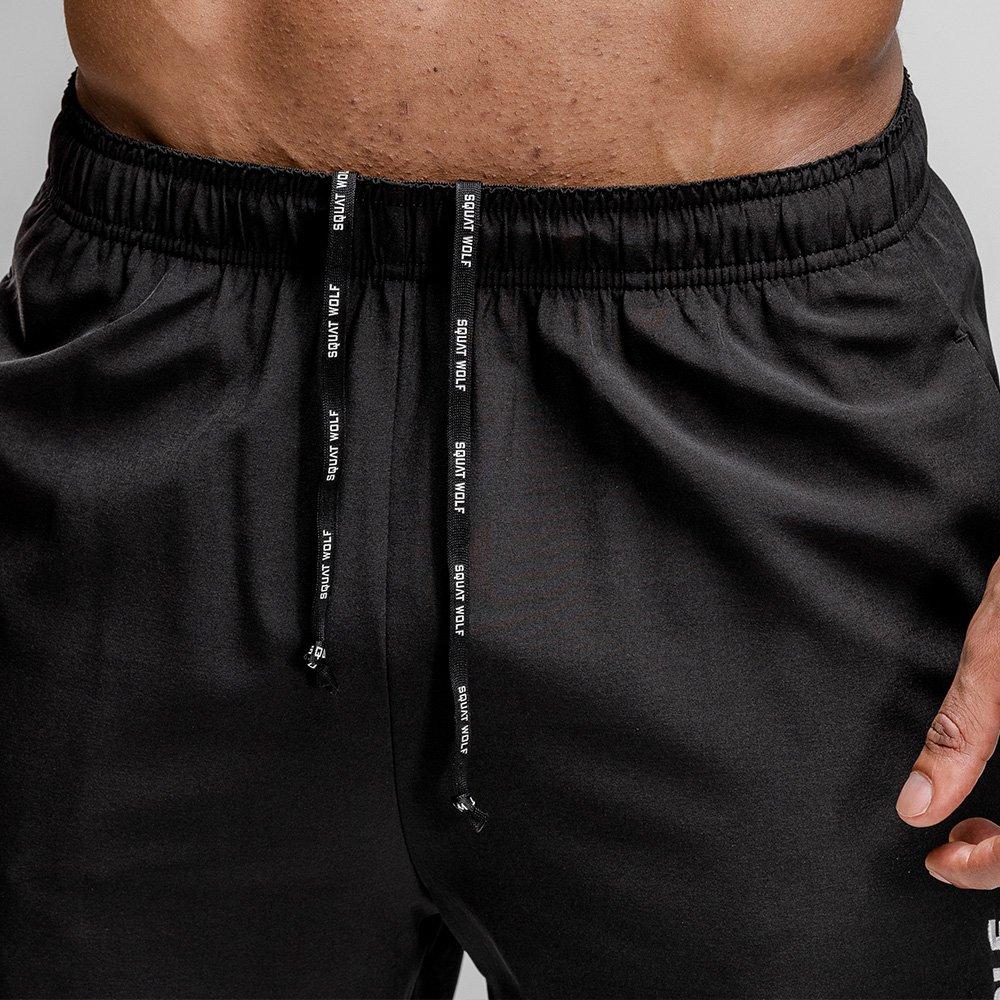 Men Warrior Shorts Long, Black, , large image number 5