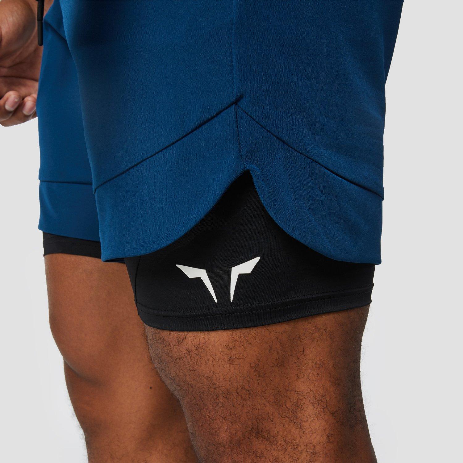 Men Limitless 2 In 1 Shorts, Blue, , large image number 7