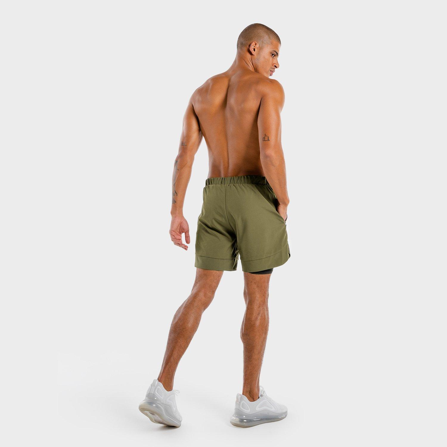 Men Limitless 2 In 1 Shorts, Khaki, , large image number 5