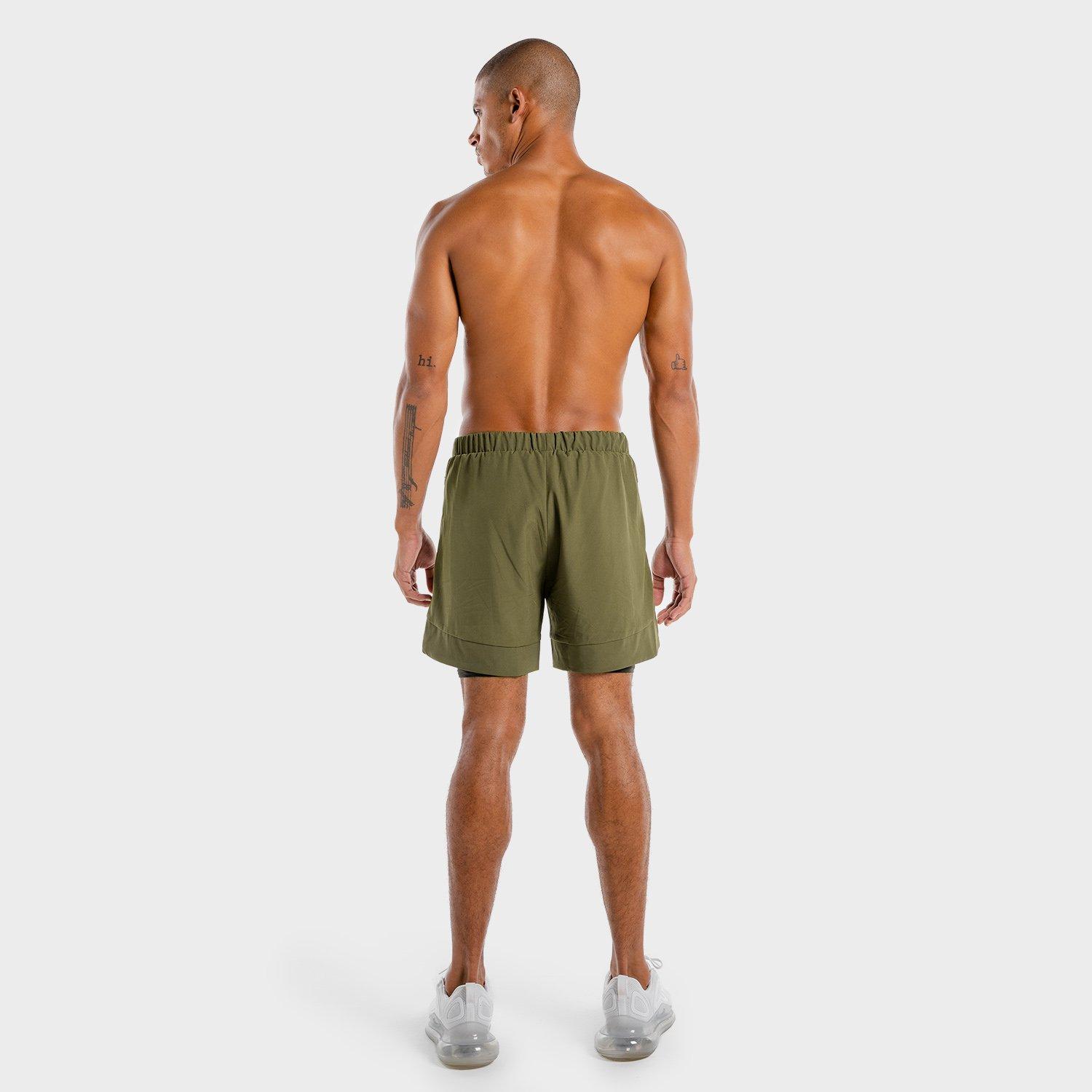 Men Limitless 2 In 1 Shorts, Khaki, , large image number 9
