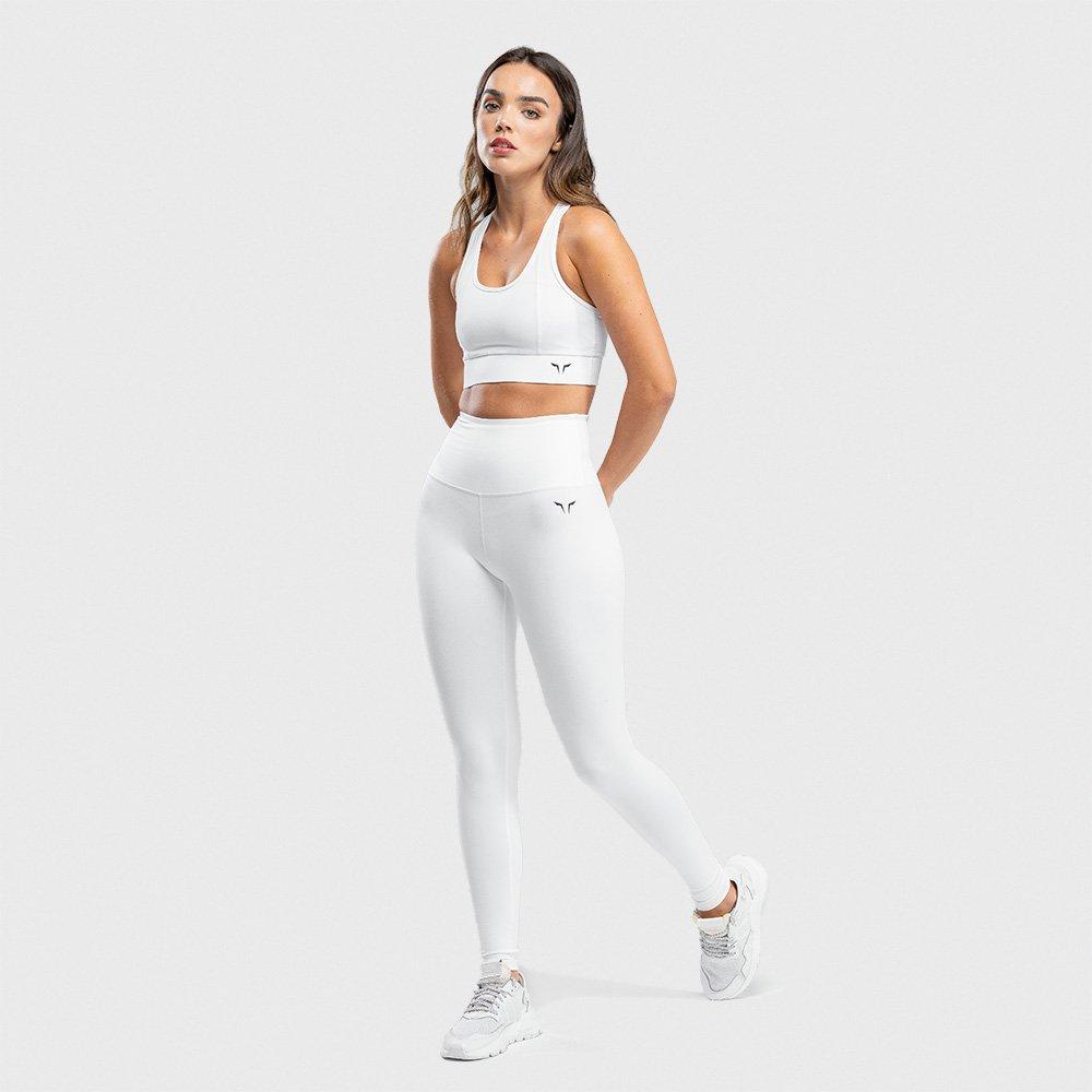 Squatwolf - Women Hera High Waisted Leggings, White