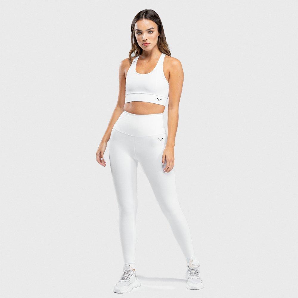 Women Hera High Waisted Leggings, White, , large image number 2
