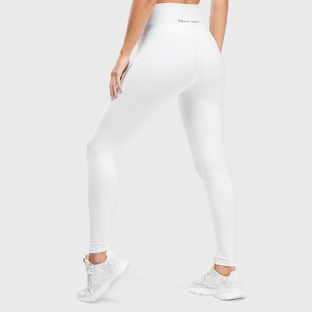 Squatwolf - Women Hera High Waisted Leggings, White