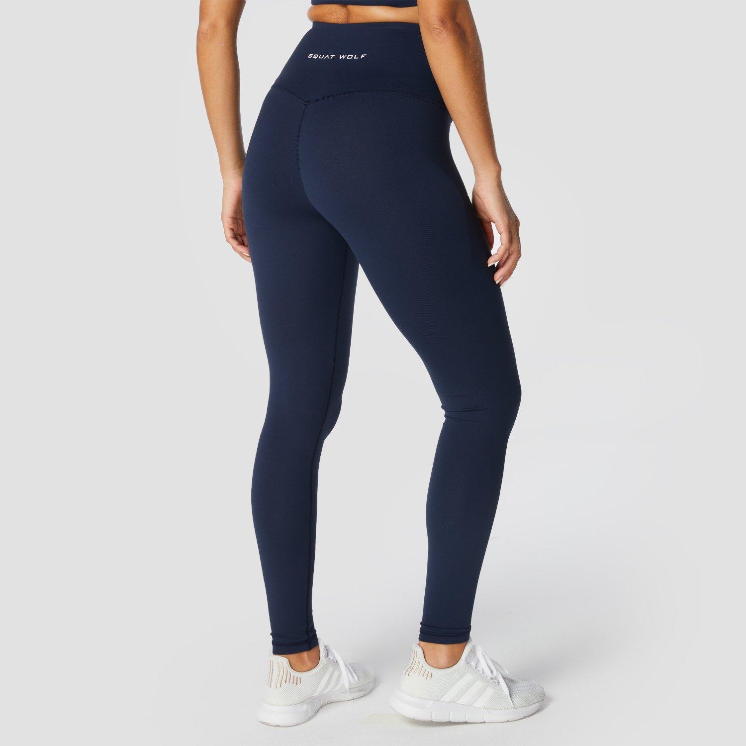 Squatwolf - Women Hera High Waisted Leggings, Navy