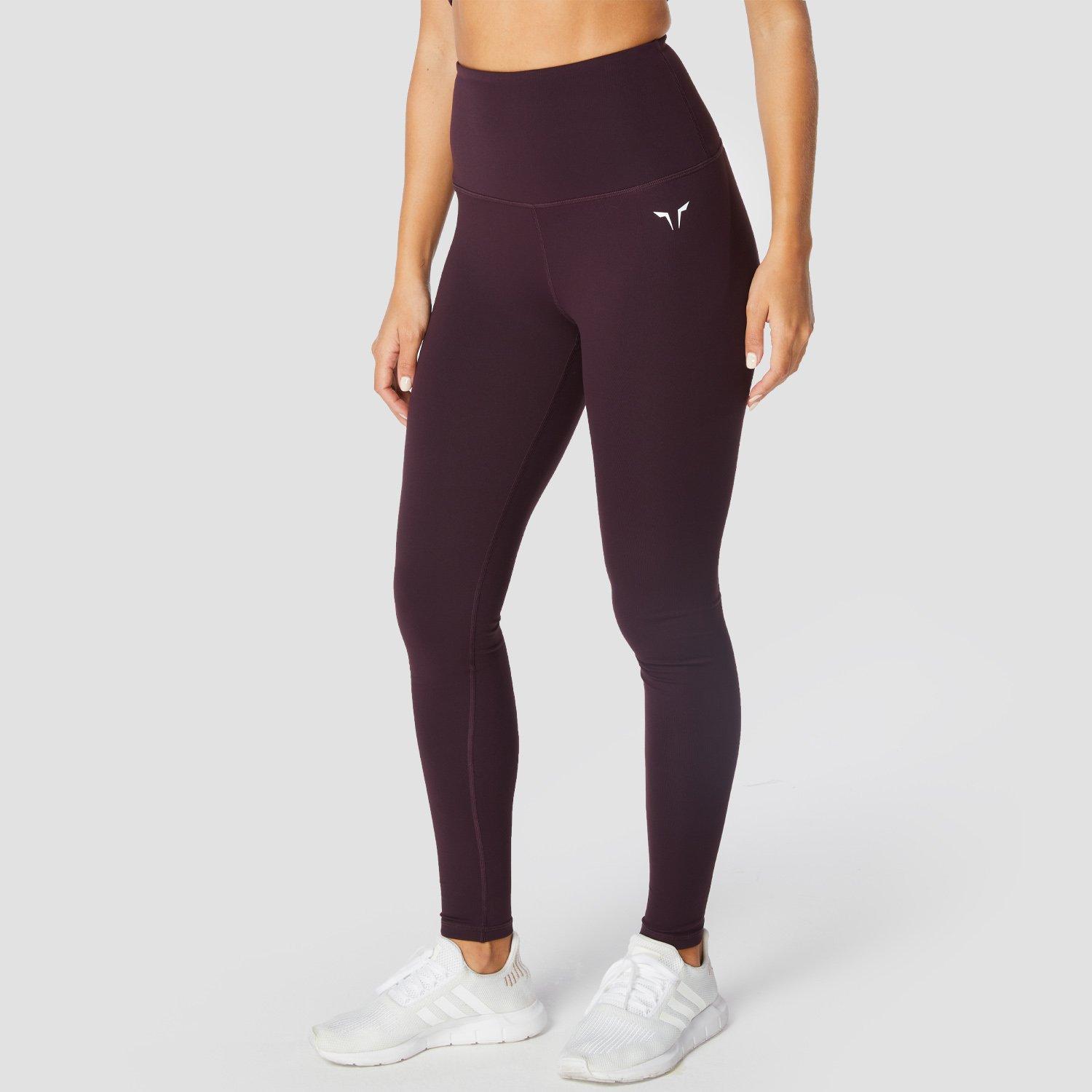 Squatwolf - Women Hera High Waisted Leggings, Burgundy