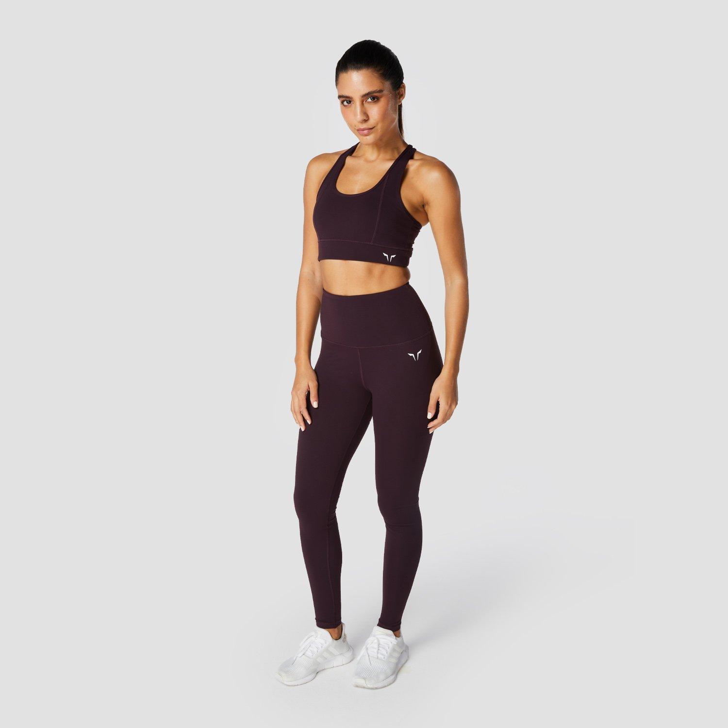 Squatwolf - Women Hera Sports Bra, Burgundy