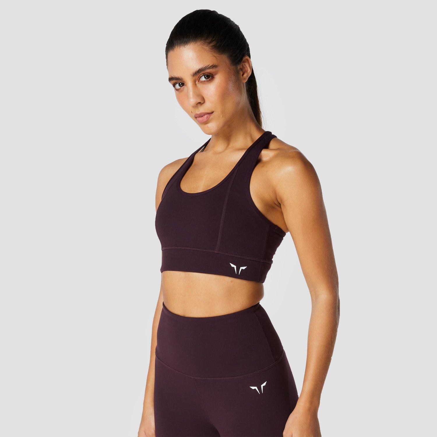 Women Hera Sports Bra, Burgundy, , large image number 1