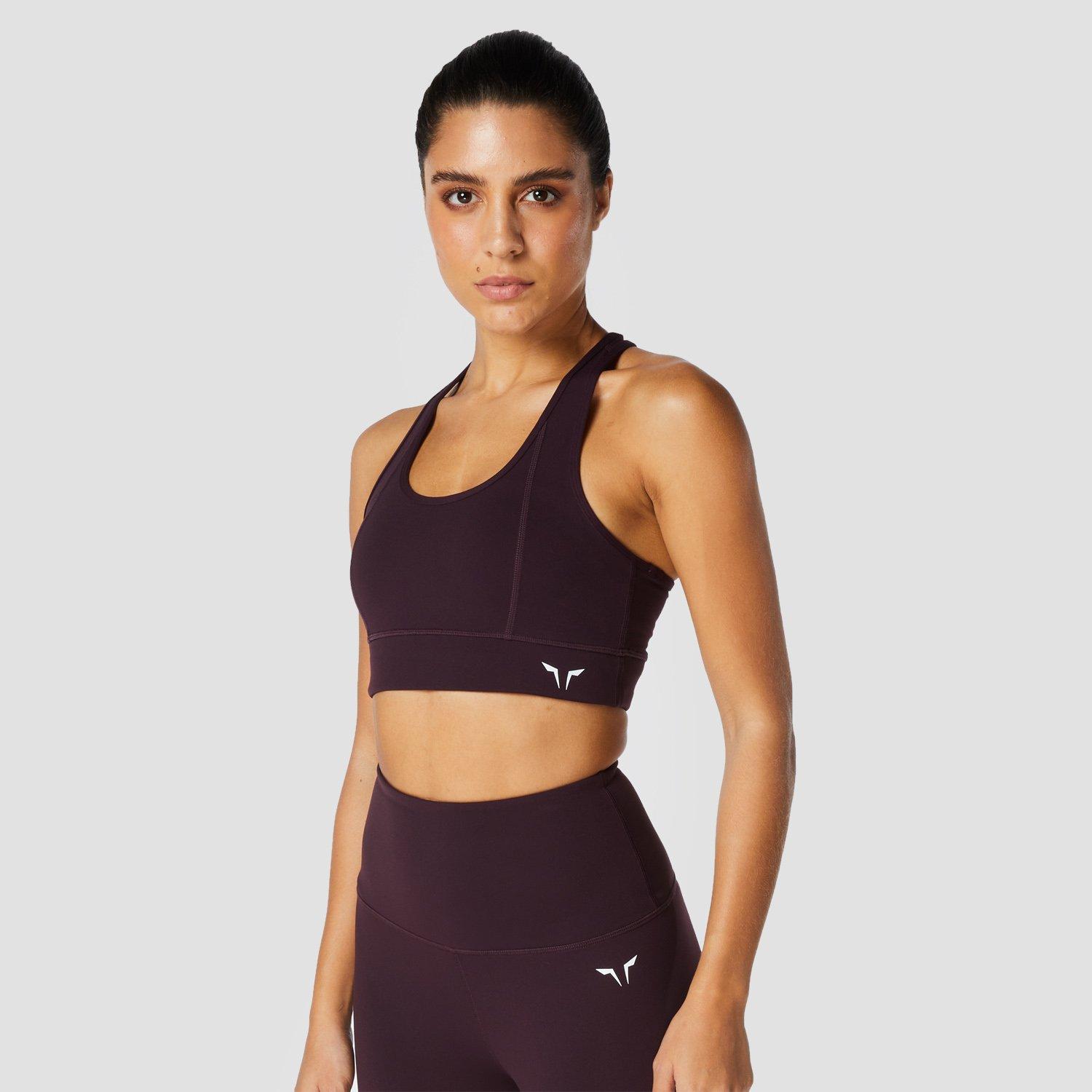 Squatwolf - Women Hera Sports Bra, Burgundy