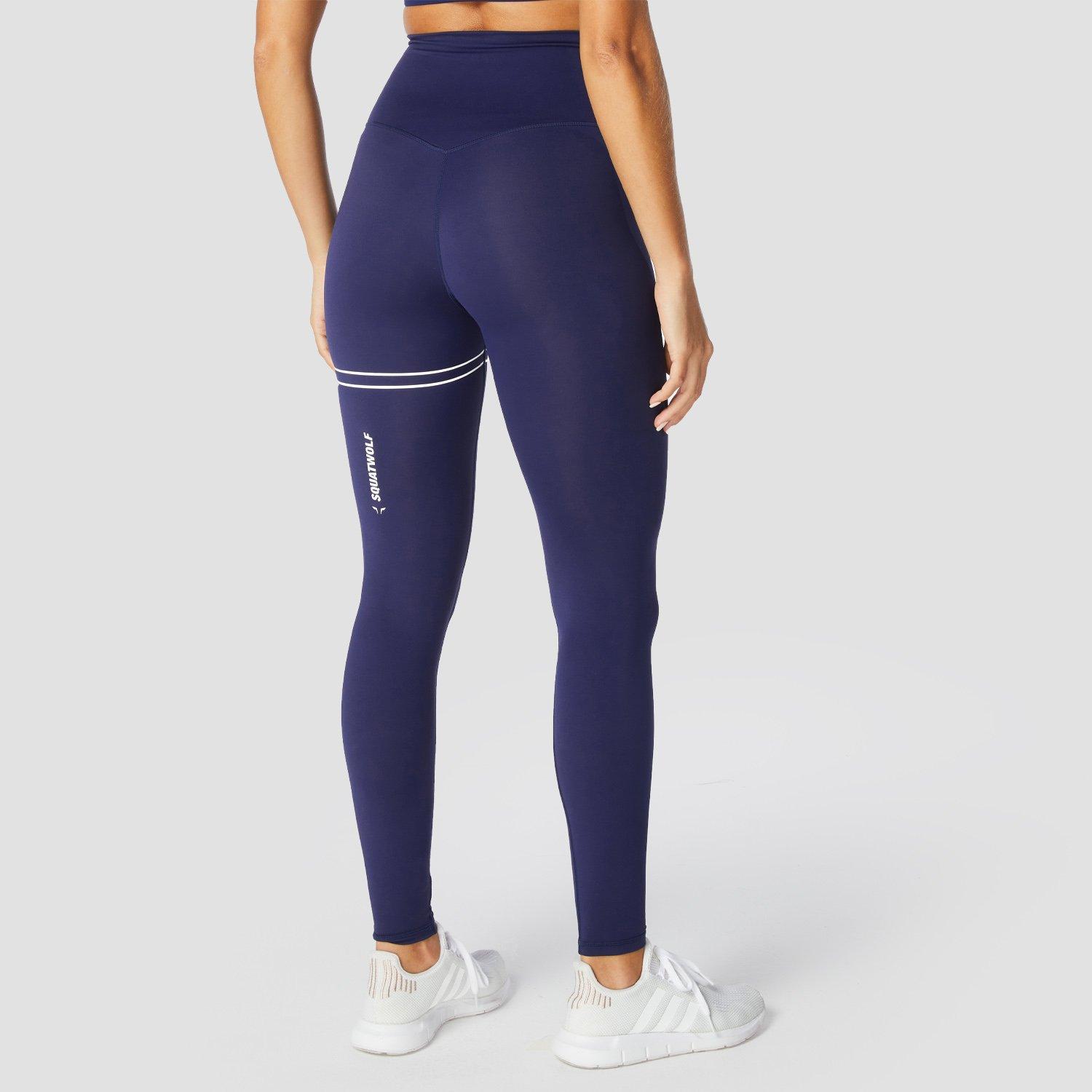 Squatwolf - Women Flux Leggings, Navy