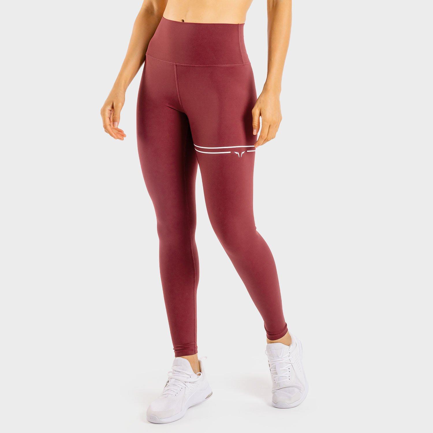 Women Flux Leggings, Maroon, , large image number 1