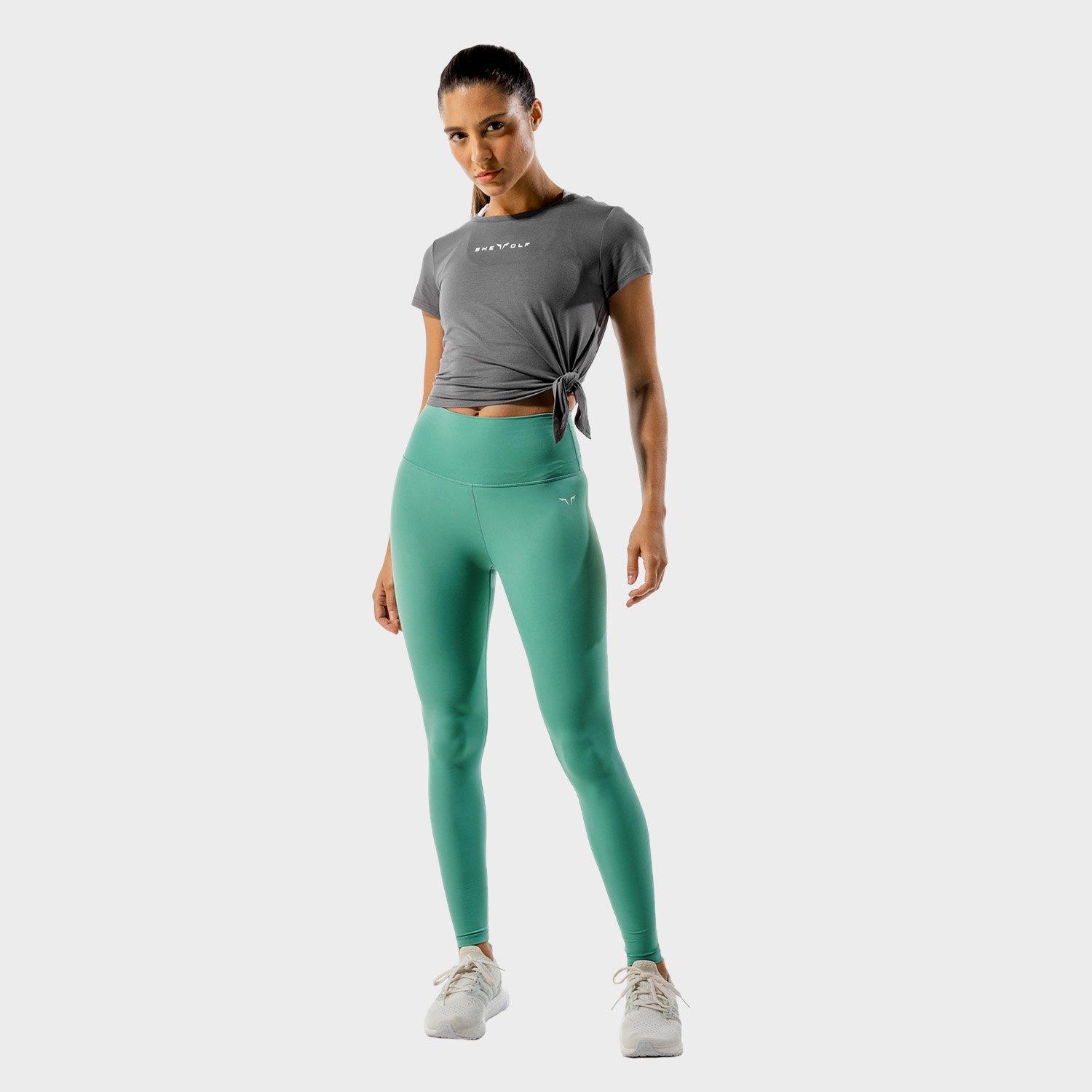 Women She Wolf Crop Top, Grey, , large image number 0
