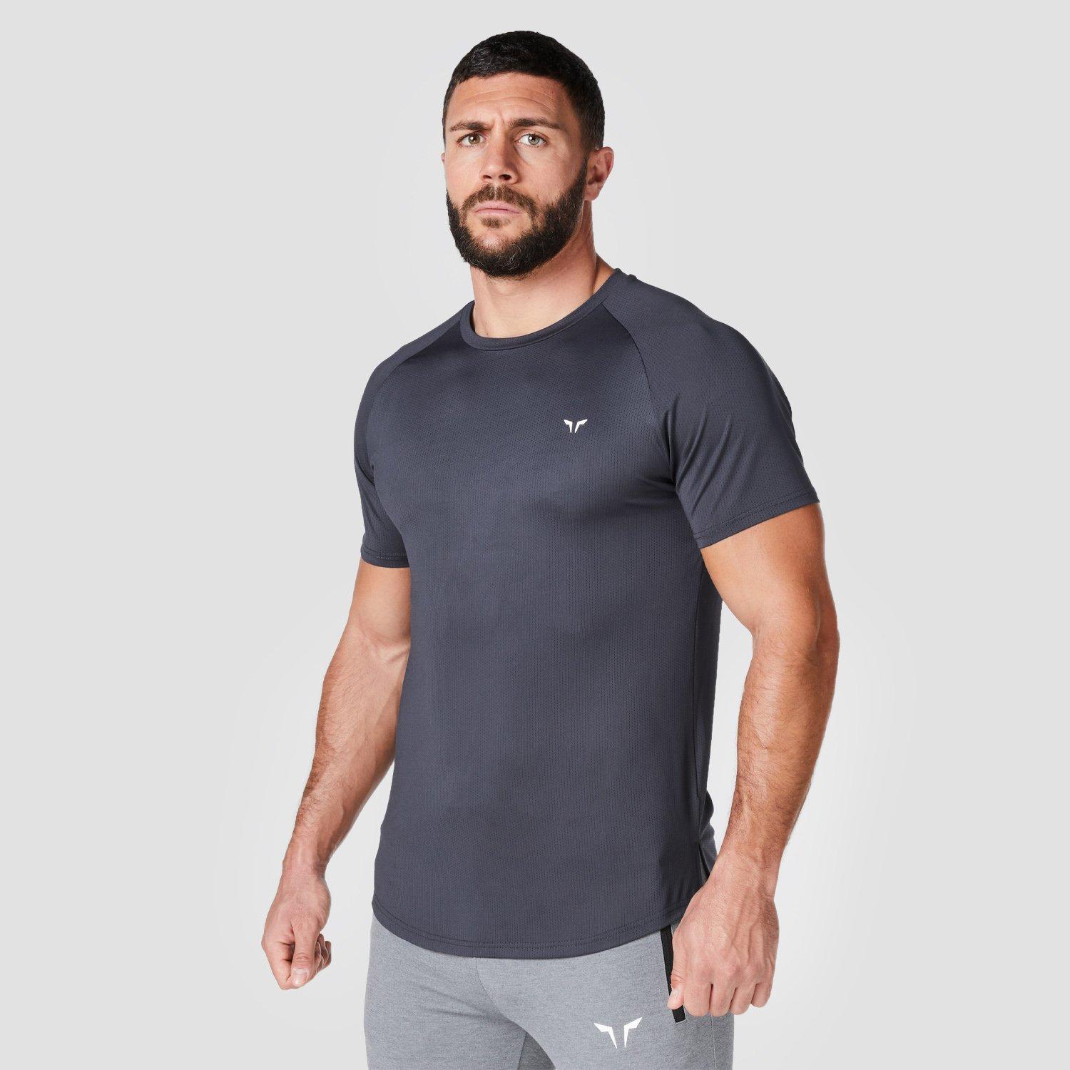Men Core Mesh T-Shirt, Grey, , large image number 1