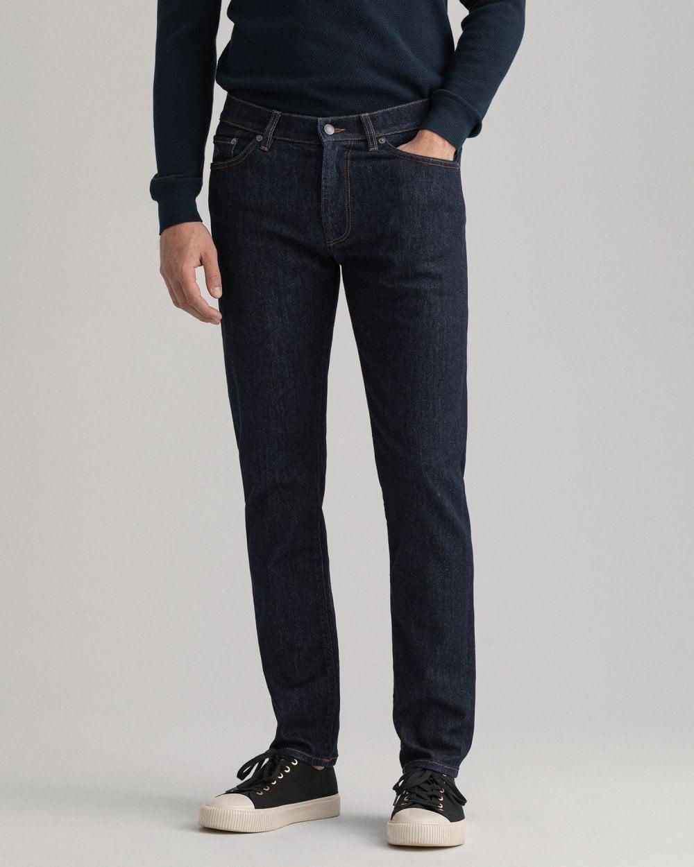 Gant - Blue Hayes Slim Fit Jeans