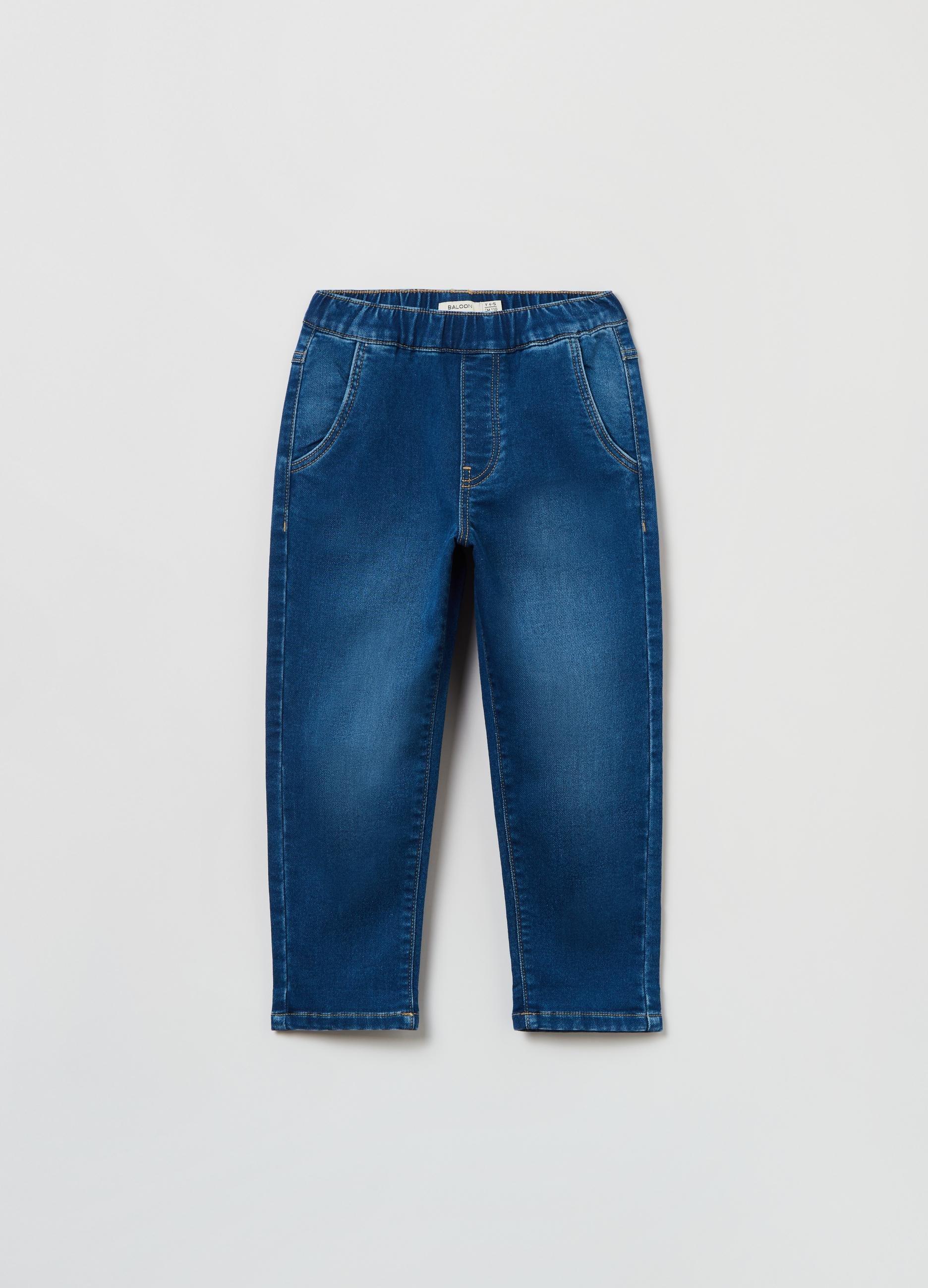 Blue Kids Girls Jegging, Kids Girls, , large image number 0