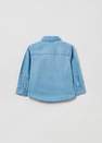 OVS - Blue Denim Shirt With Pockets, Kids Girls