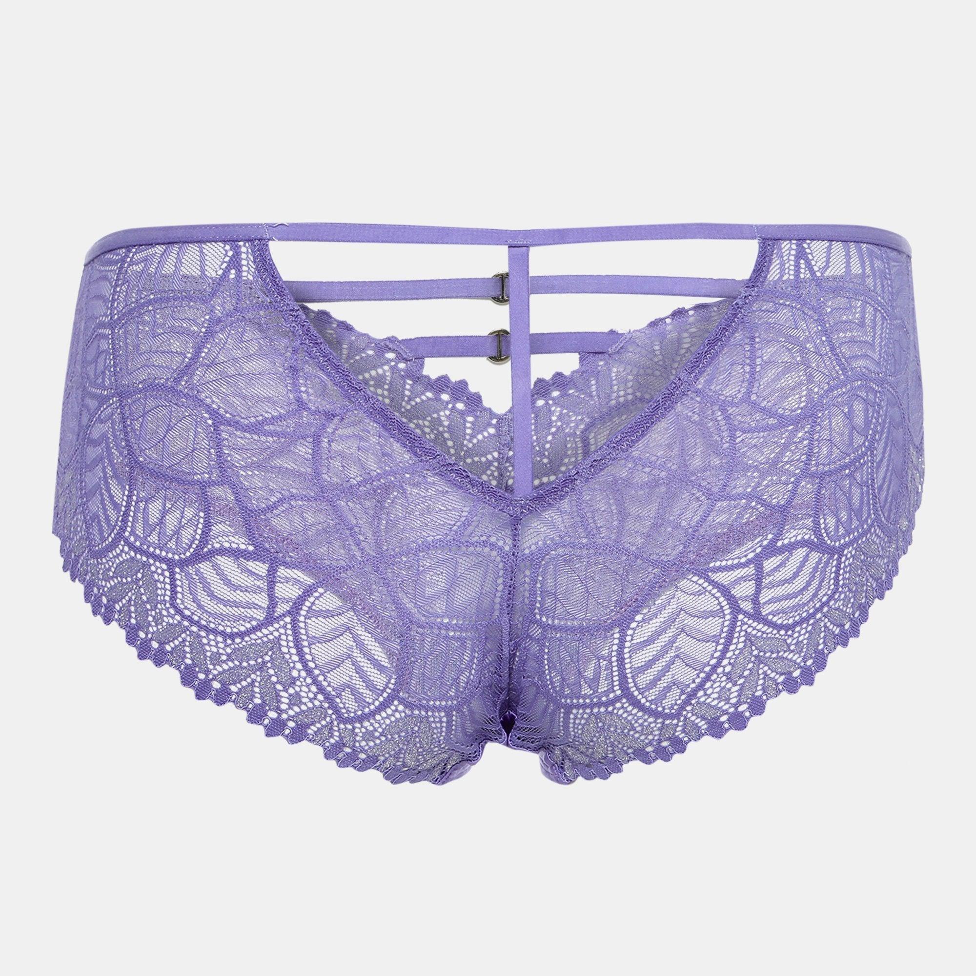 La Senza Purple Lingerie Sexy Cheeky Panties